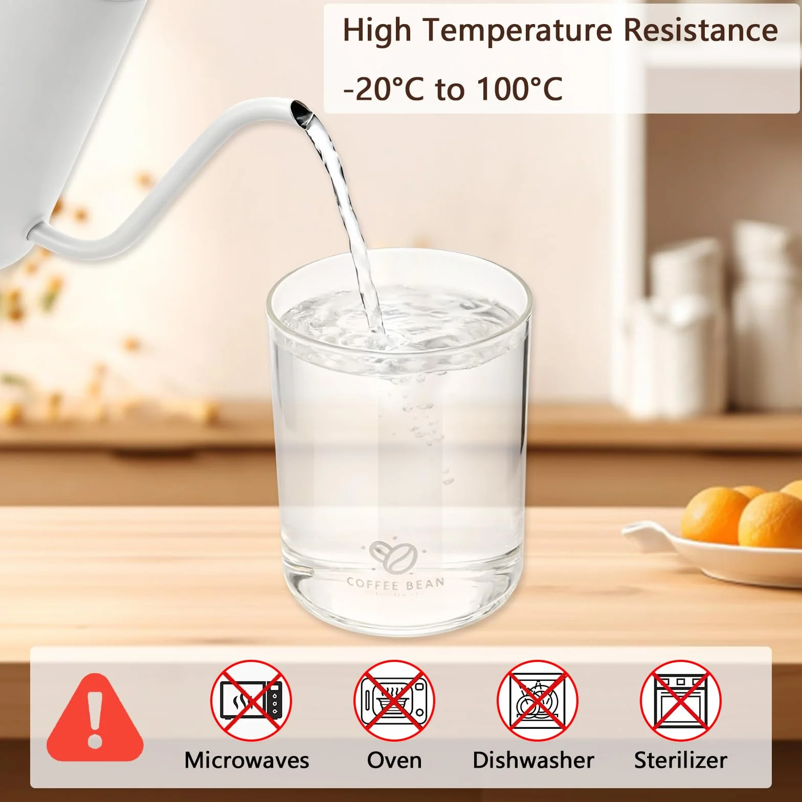 Barattolo per caffè ermetico, 1100 ml, contenitore per chicchi di caffè, in polvere, per caffè
