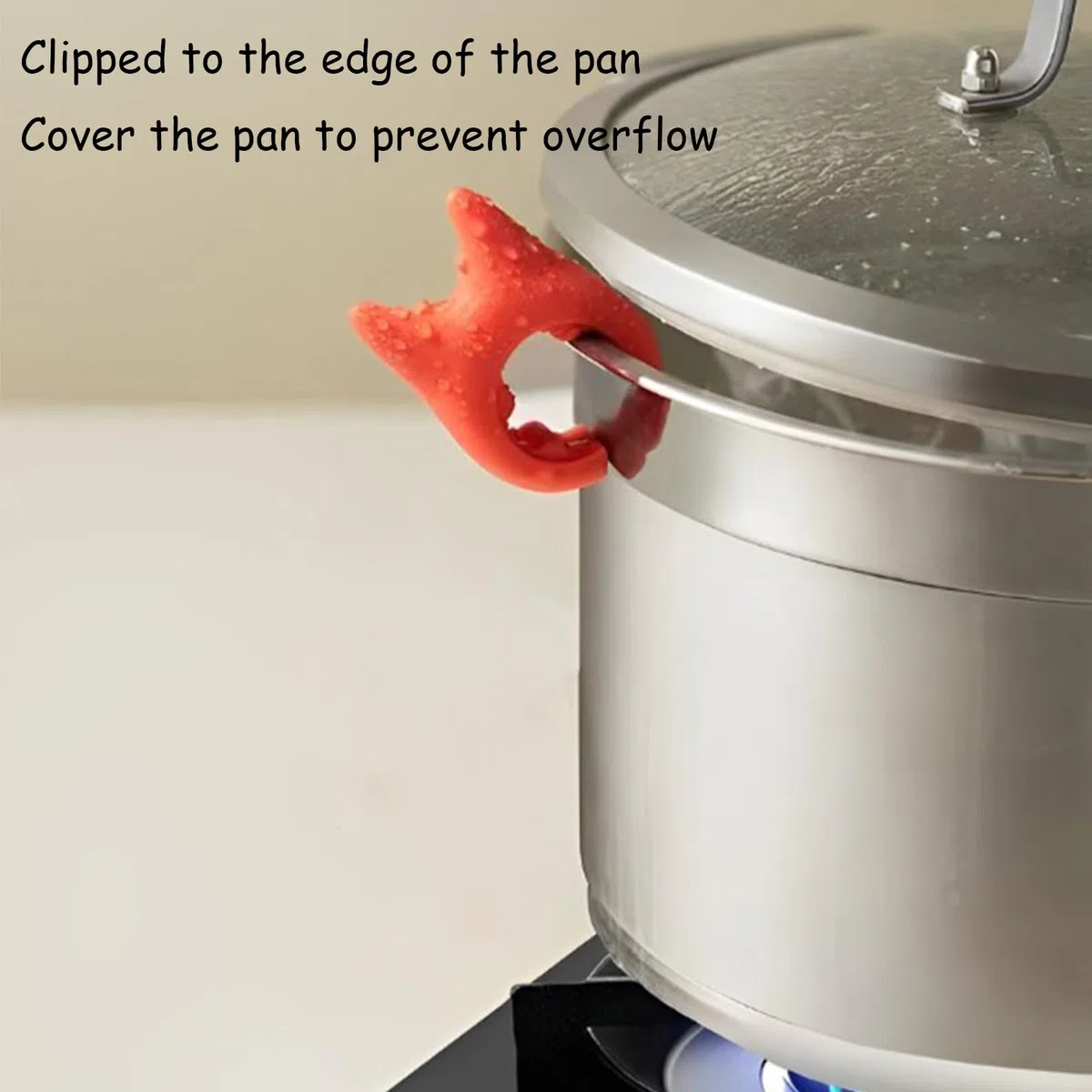Vastsea 30 Pezzi Supporti per Cucchiai, Poggia Mestolo Cucina, Cucchiaio per Clip per Pentole, Clip per Pentole per Posizionare Cucchiai e Spatole Dopo la Cottura in un Poggiautensili a Vapore