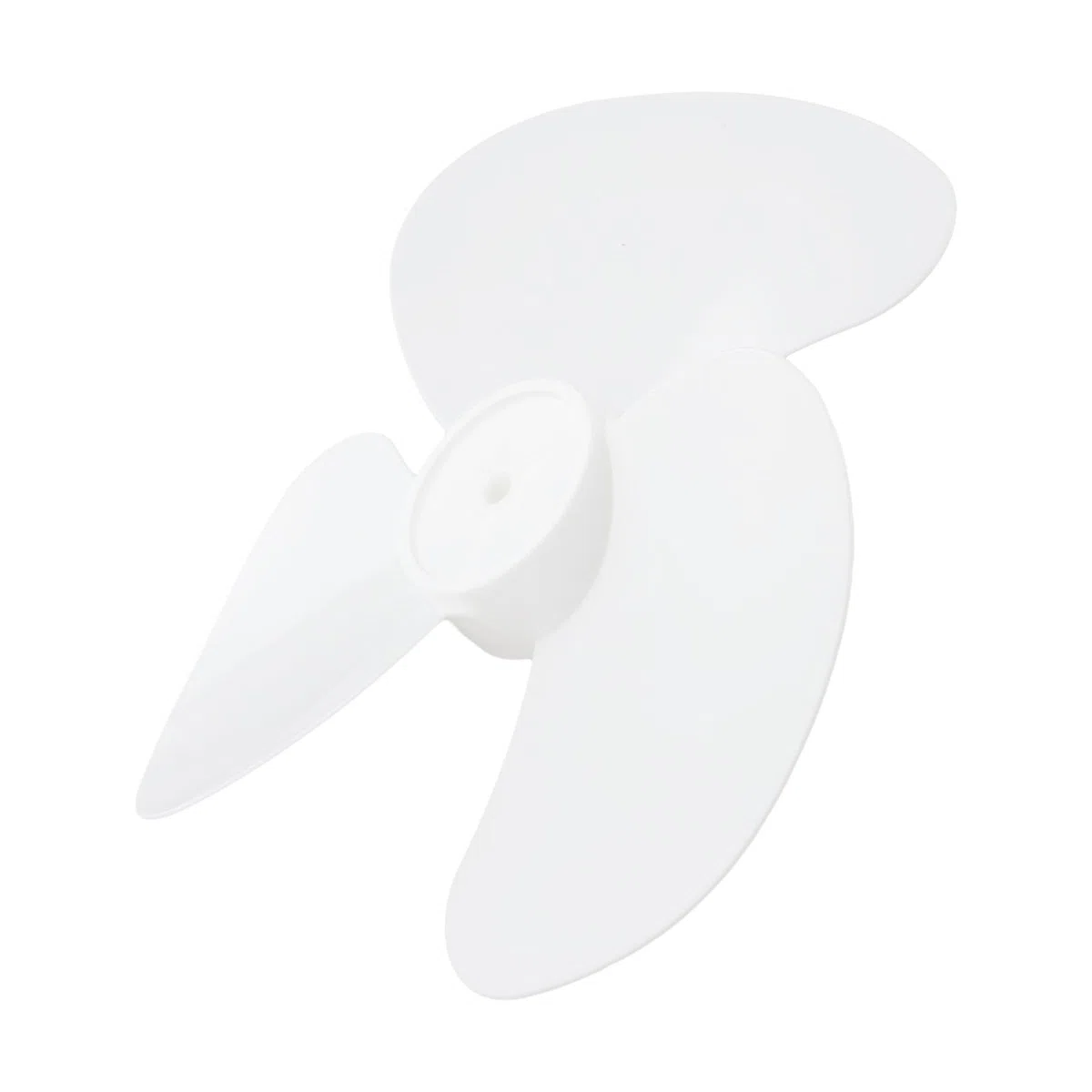 Ventola di ricambio a 3 pale, 30 cm, in plastica, diametro 30 cm, foro da 8 mm, per ventilatori da tavolo, da parete, a piedistallo, bianco