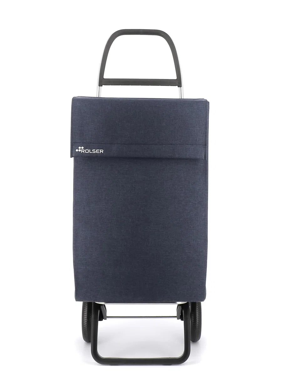 Carrello Portaspesa Rolser Jean Tweed 2 ruote - Marino