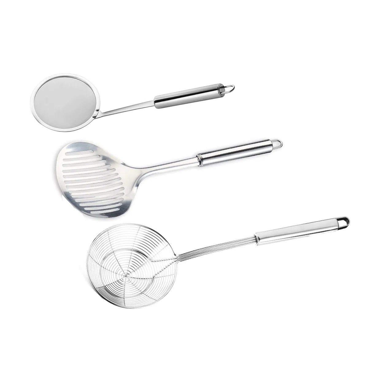 TENTA Cucina Ultimo colino Spider in Acciaio Inox colino a Filo Skimmer Colino (5,5 Pollici 1 aggancio)