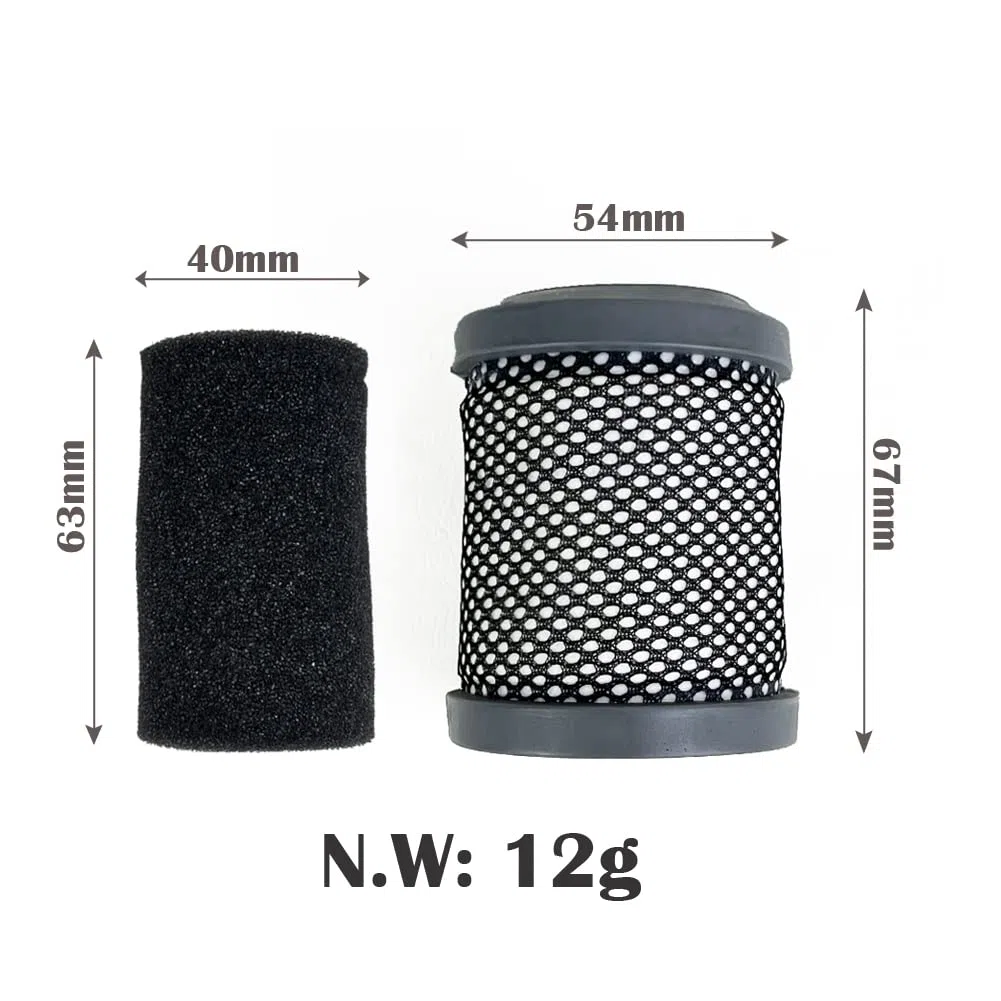 Ytaland Filtro di ricambio per aspirapolvere Hoover T116-Exh FilterHFree100 35602170, T116, con spugna, lavabile, extra filtro, compatibile H-Free 100