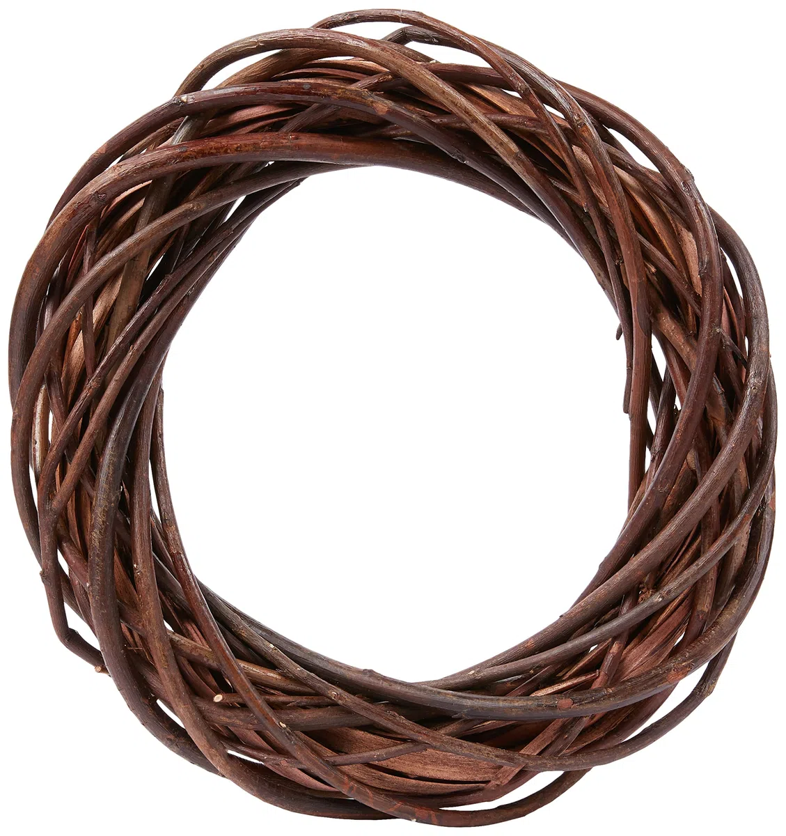 Rayher 65007000 Corona Decorativa in Vimini scortecciato, Diametro 25 cm x 6 cm (Confezione da 3)