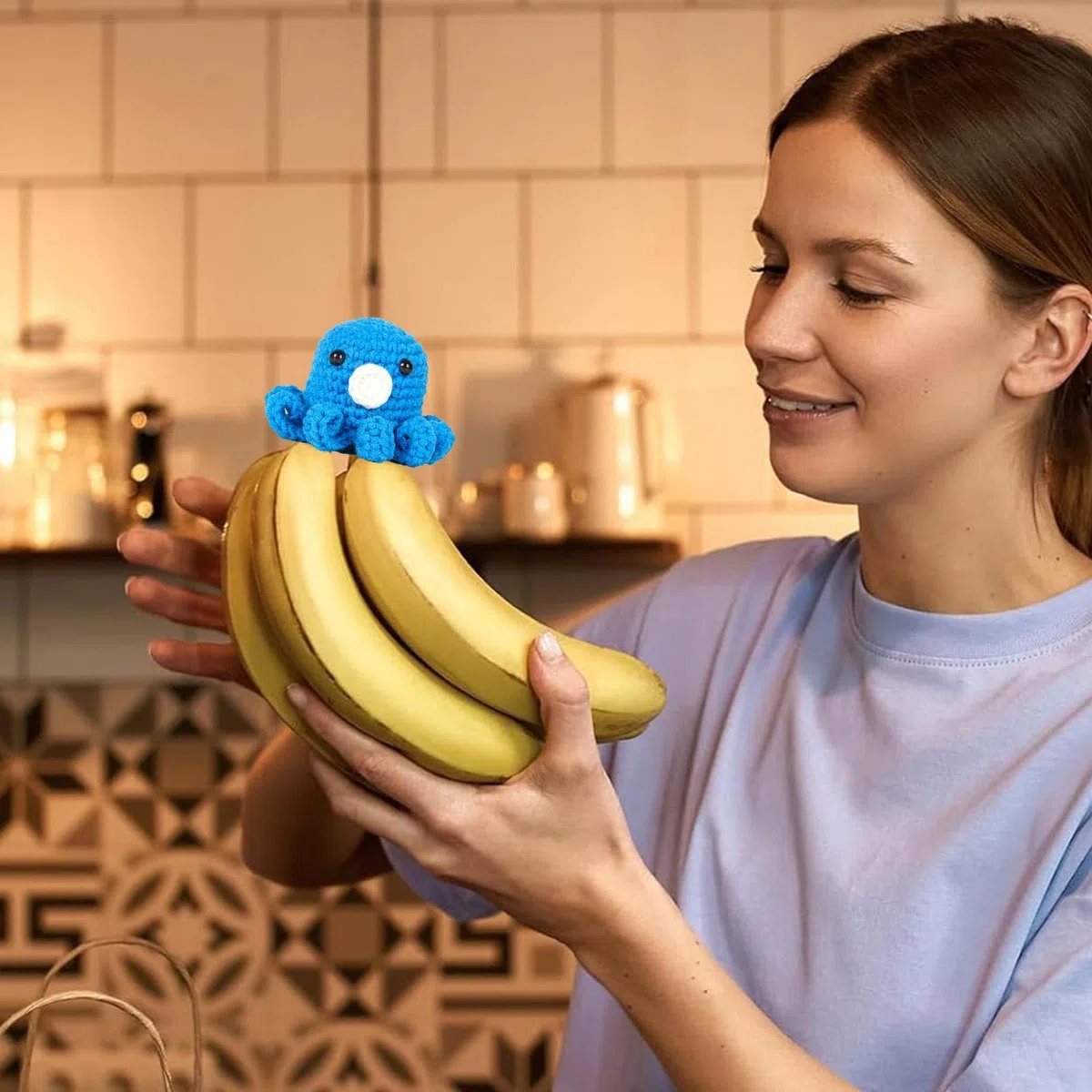 Banane Salvataggio Cappelli Banana, Per Banane, Crochet Banana, Riutilizzabile Per Cucina Casa