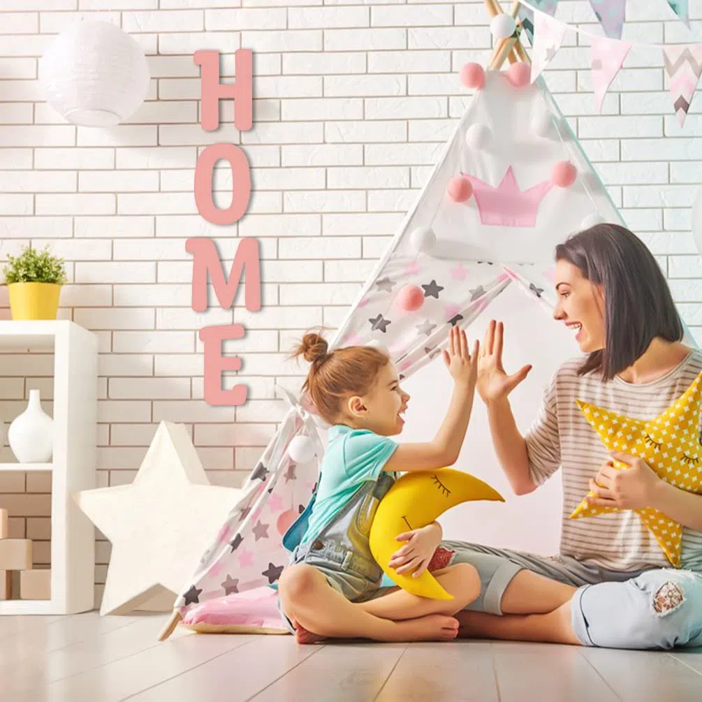 Lettere grandi in legno da 30 cm, non finite, lettera A in legno, per artigianato, nomi per bambini, lettere maiuscole, lettere in legno spesse 5 mm, per la decorazione della cameretta dei bambini