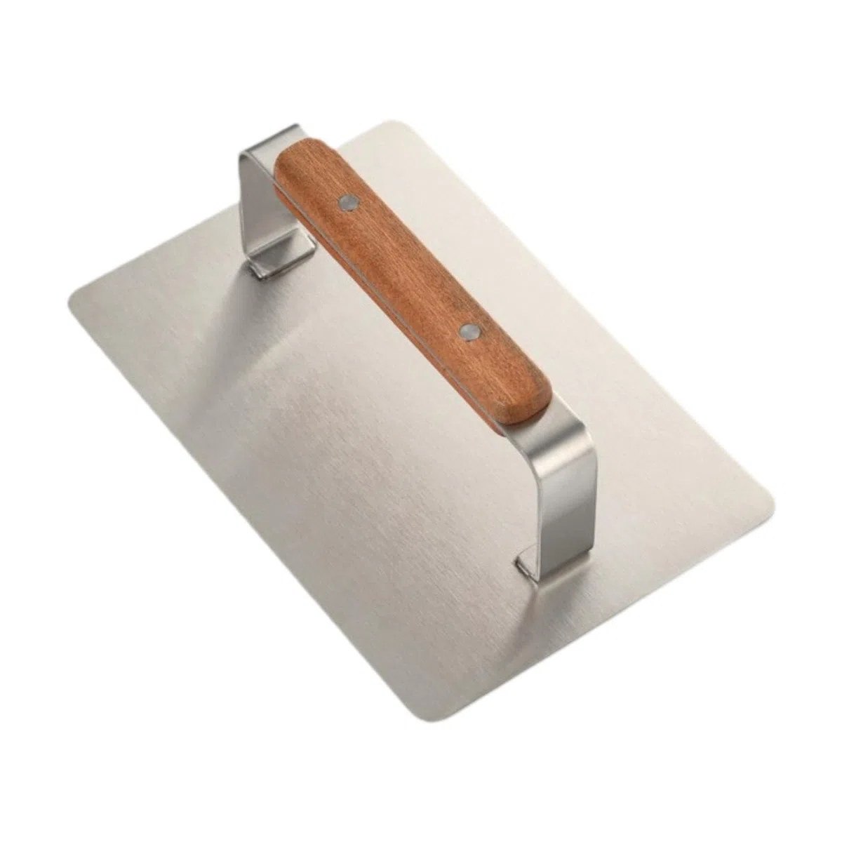 Gralara Pressa per Hamburger in Acciaio Inossidabile, Pressa per Bistecche Rettangolare, Resistente, per Hamburger di Verdure con Torrone Croccante a Fiocco D