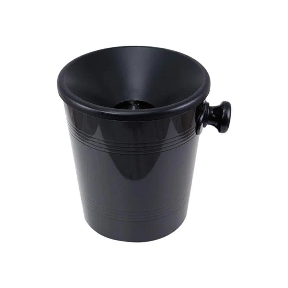 Spittoon - Sputacchiera in Plastica - CONE 12 Black - Colore NERO - Capacità 1.2 lt. - By DvM