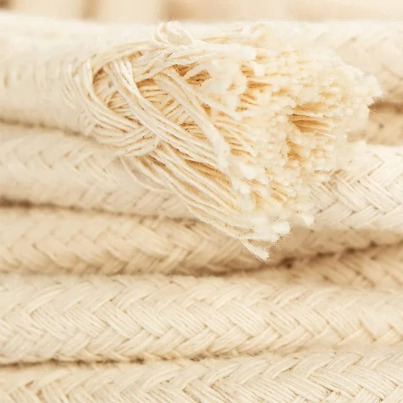 Virsus Stoppini in Cotone Per Fiaccole a Olio 1313, corde lunghe 22 cm, Stoppino di Ricambio pe Lampada, per torce da giardino, torce in bambù, Fiaccole, Fai da Te (72)