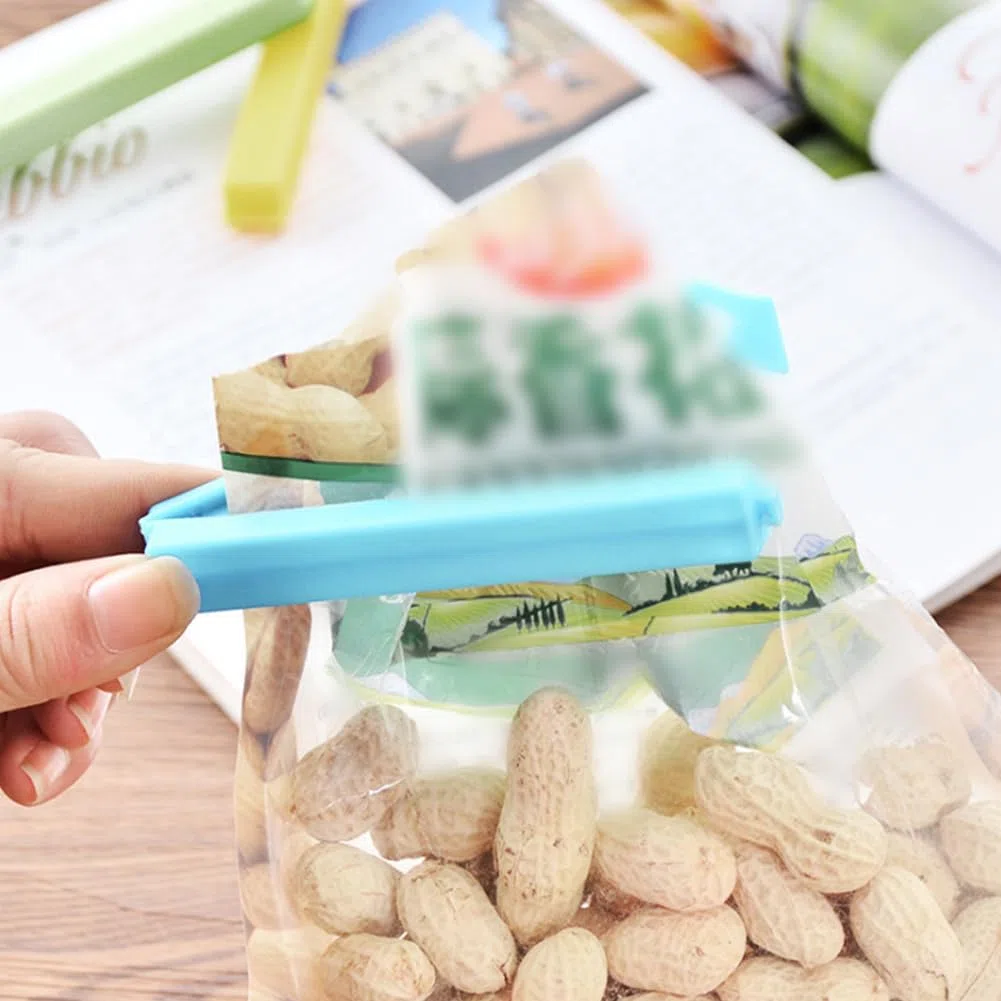 20 Pezzi Chiudi Sacchetti, 6/11cm Mollette Chiudi Sacchetti Colorati Clips, Alimentari Tenuta Cucina Clip, Plastica Clip di Tenuta Riutilizzabile, Clip per Chiudere Sacchetti, per Snack