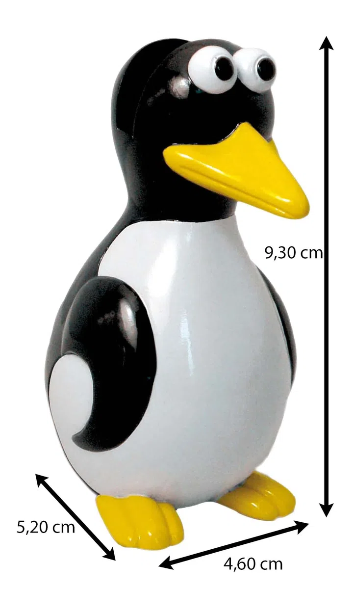 Wedo 20227102 Portaocchiali, Motivo Pinguino