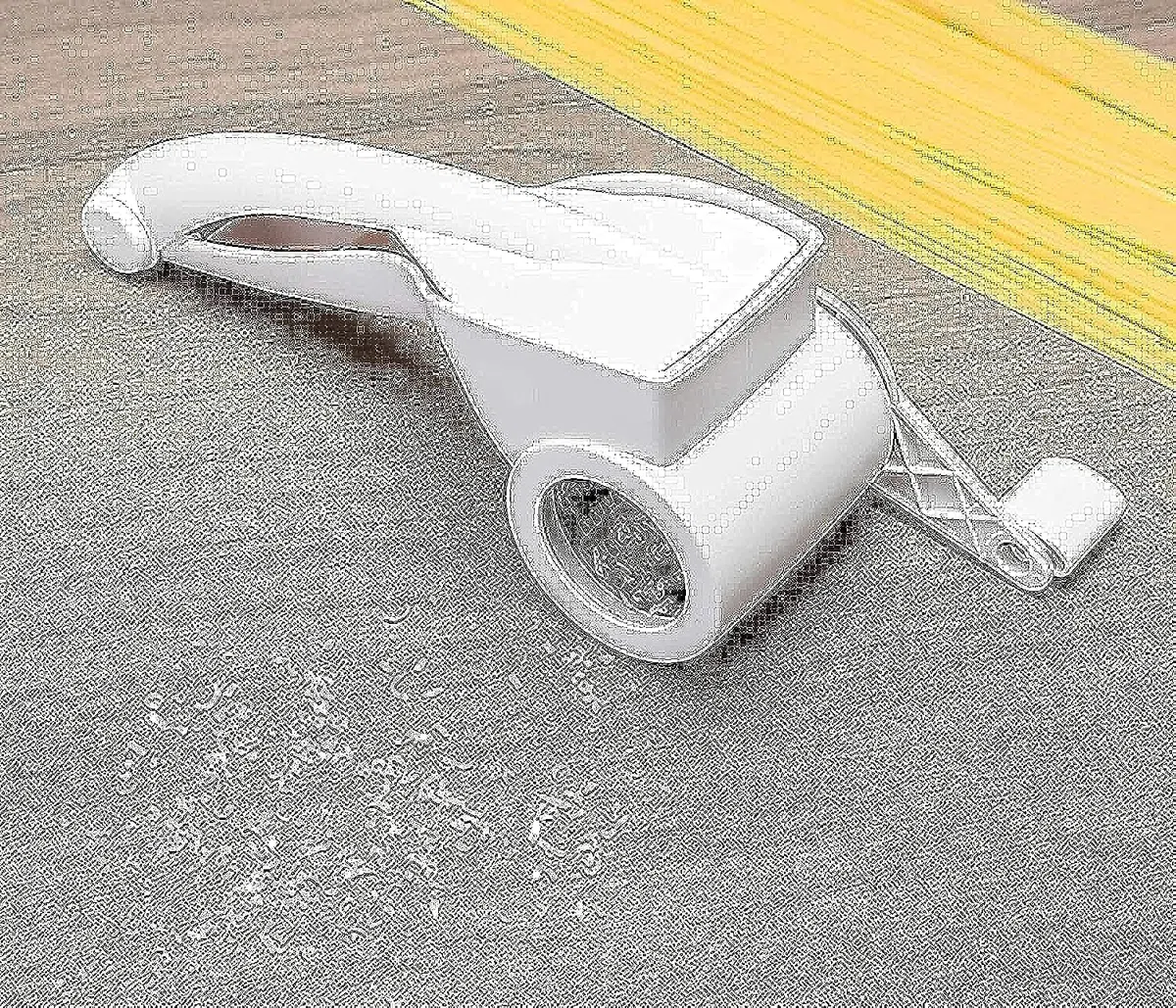 Pedrini grattugino da tavola manuale, rullo estraibile in acciaio inox