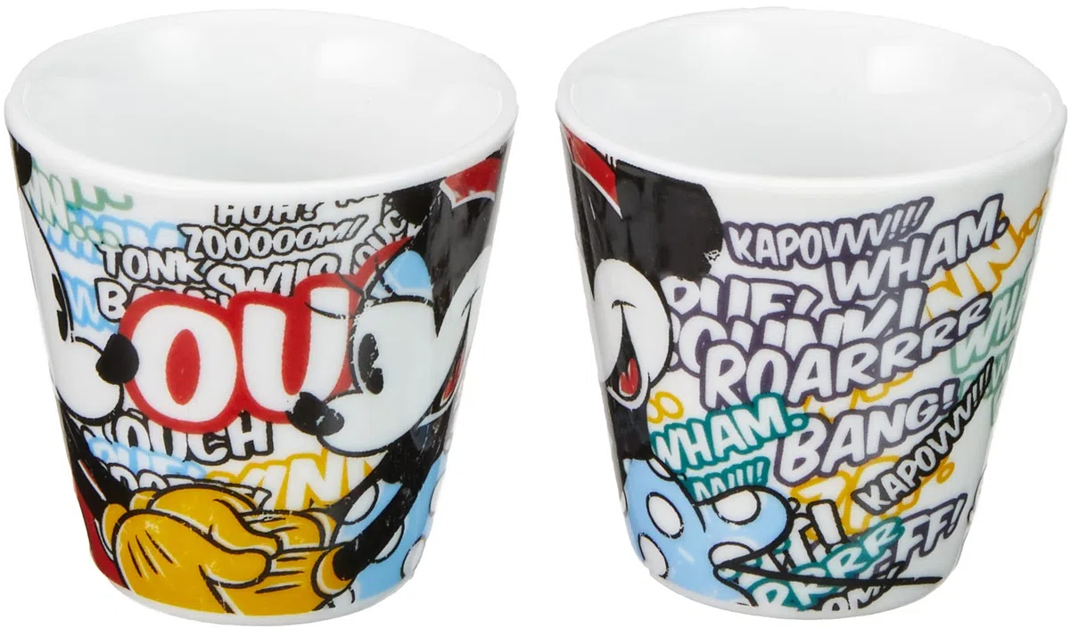 Disney WMSET/5 Mickey Mouse Set 2 Tazze e 2 Tazzine