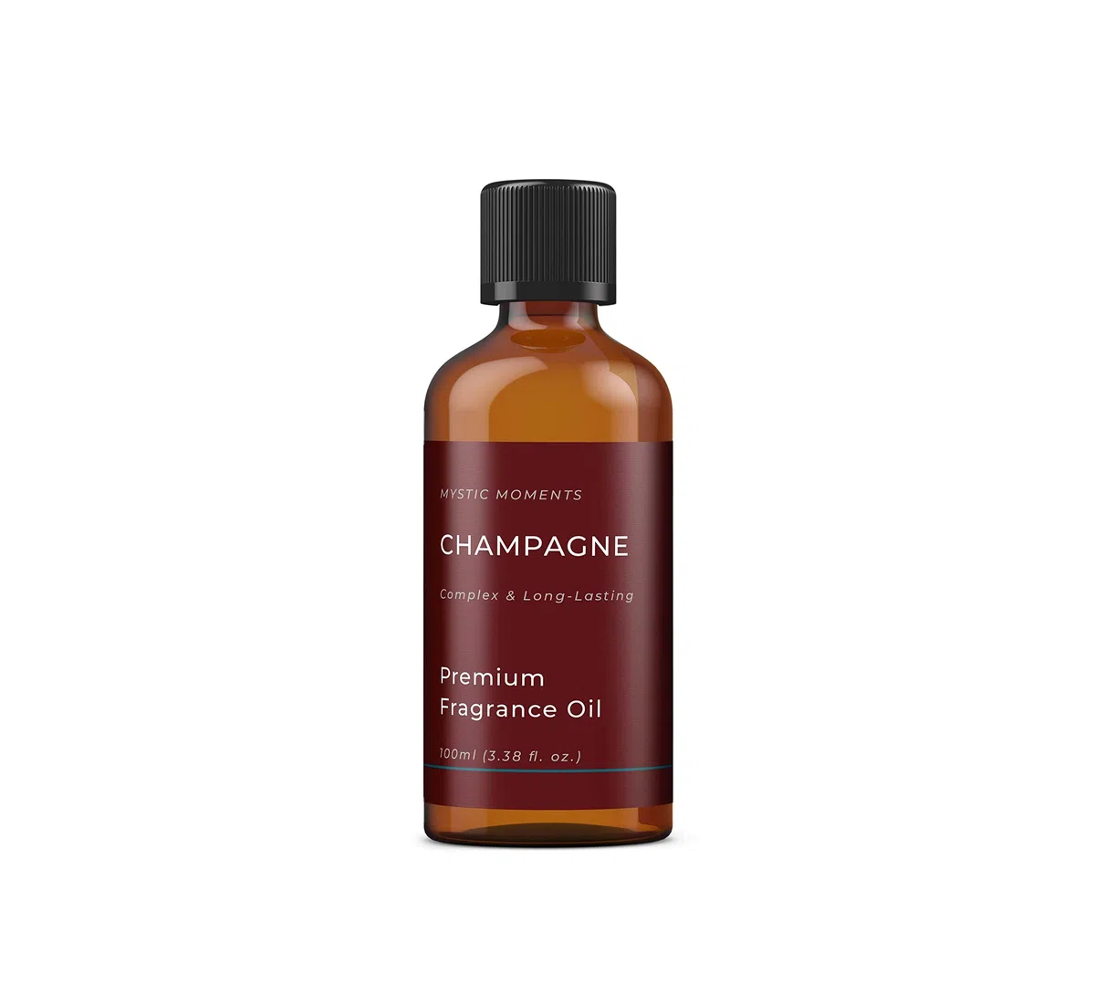 Mystic Moments | Olio di fragranze di Champagne - 100 ml - Perfetto per saponi, Candele, Bombe da Bagno, bruciatori di Olio, diffusori e Articoli per la Cura della Pelle e dei Capelli