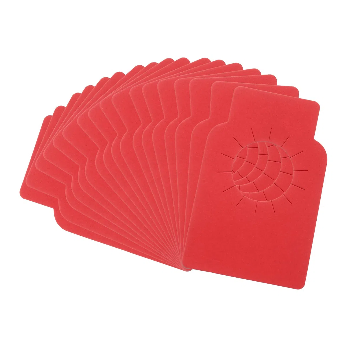 QUARKZMAN 100Pz Etichette Bottiglia Vino, Etichette Appese al Collo Bottiglia per Conservazione Cantina, Etichette Appese per Nome, Anno, Note di Degustazione (2.2x3.5, Rosso)