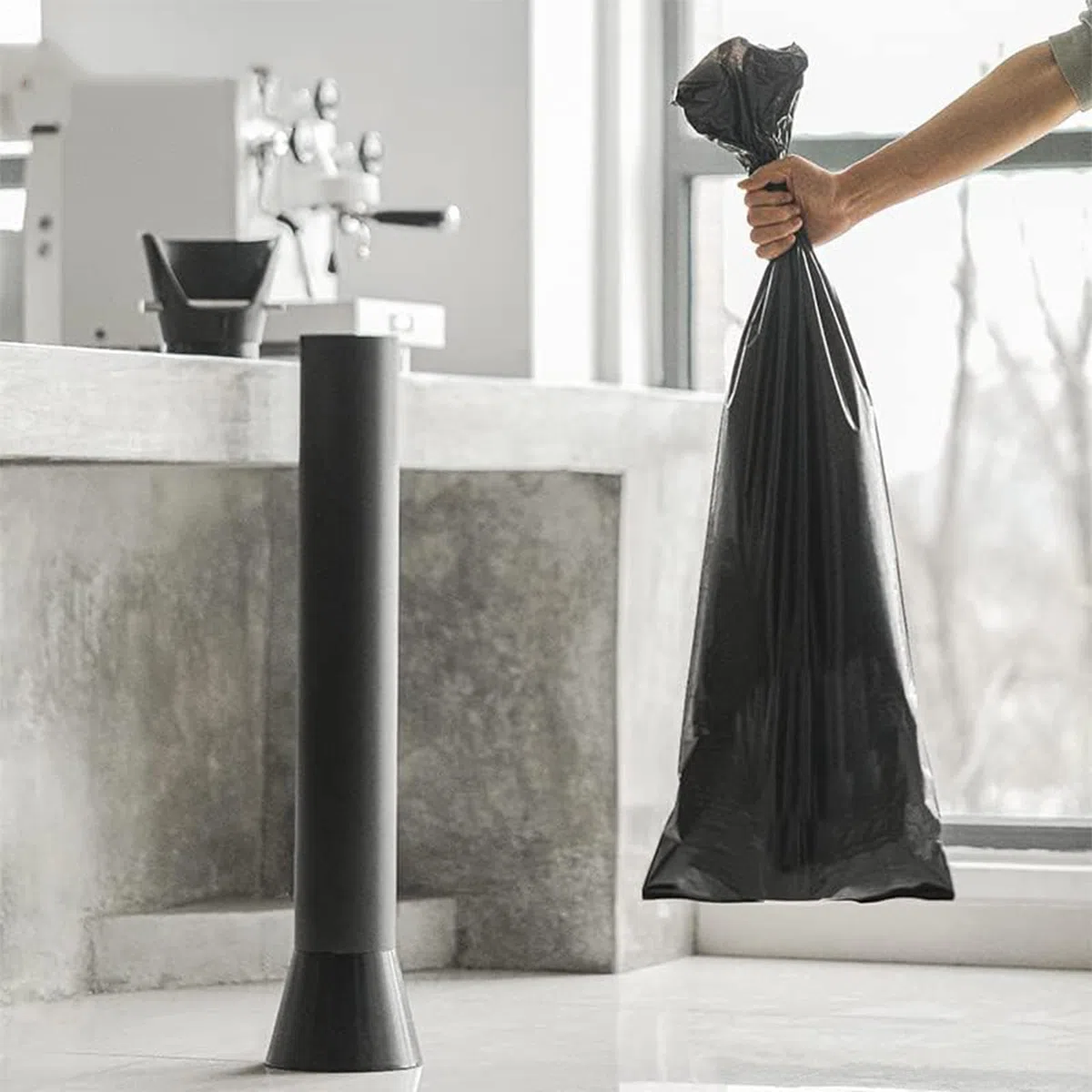 Sacchetti per fondi di caffè - Fodere per battifondi, robusti coperchi per immondizia, per resistenti agli, per monouso compatti | Pratico set di sacchetti per la