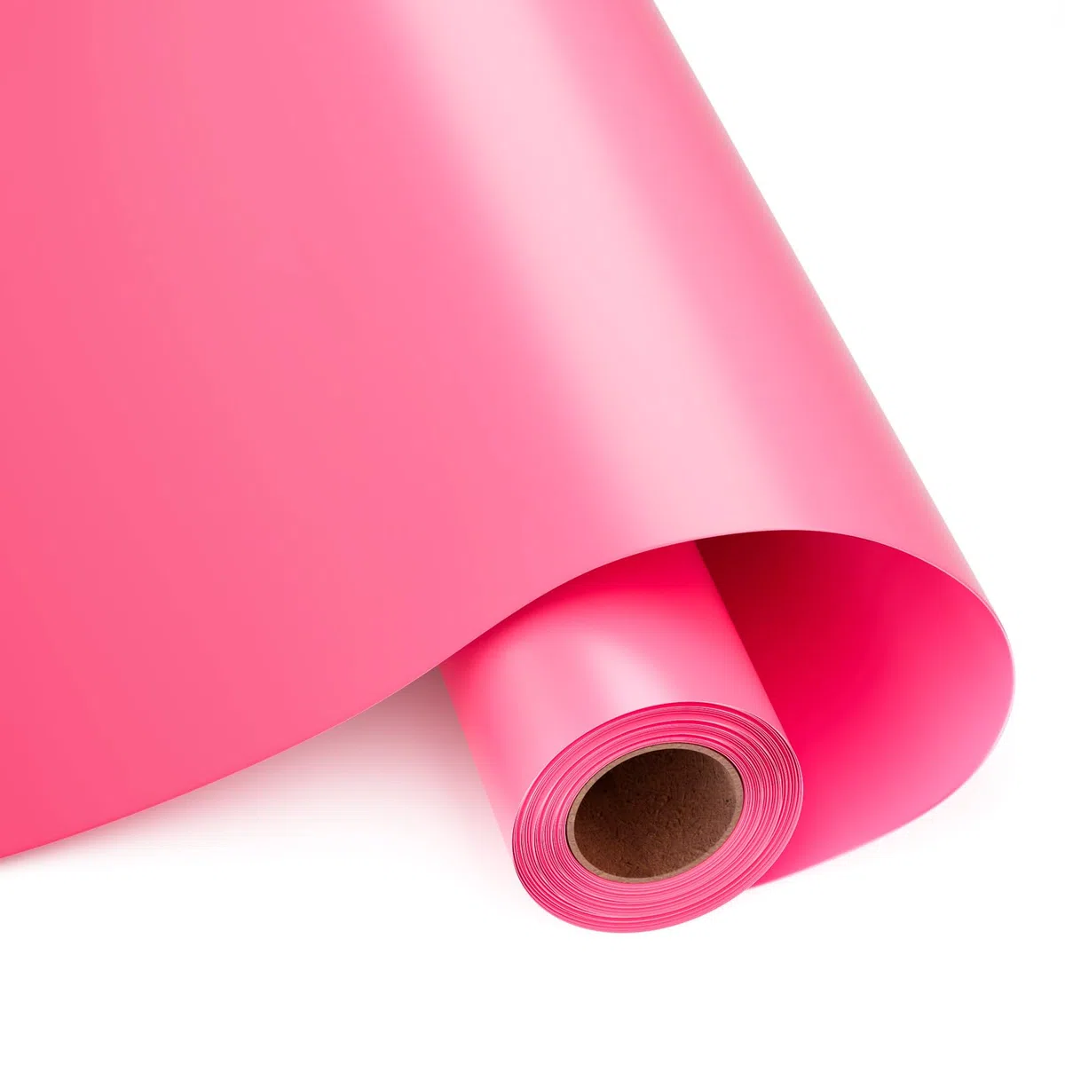 HKC Rotolo di Vinile Adesivo Rosa Opaco, 30cm x 400cm, per Cricut e Silhouette Cameo, Adesivo Permanente per Tazza Fai da Te, Finestra, Ceramica, Plastica