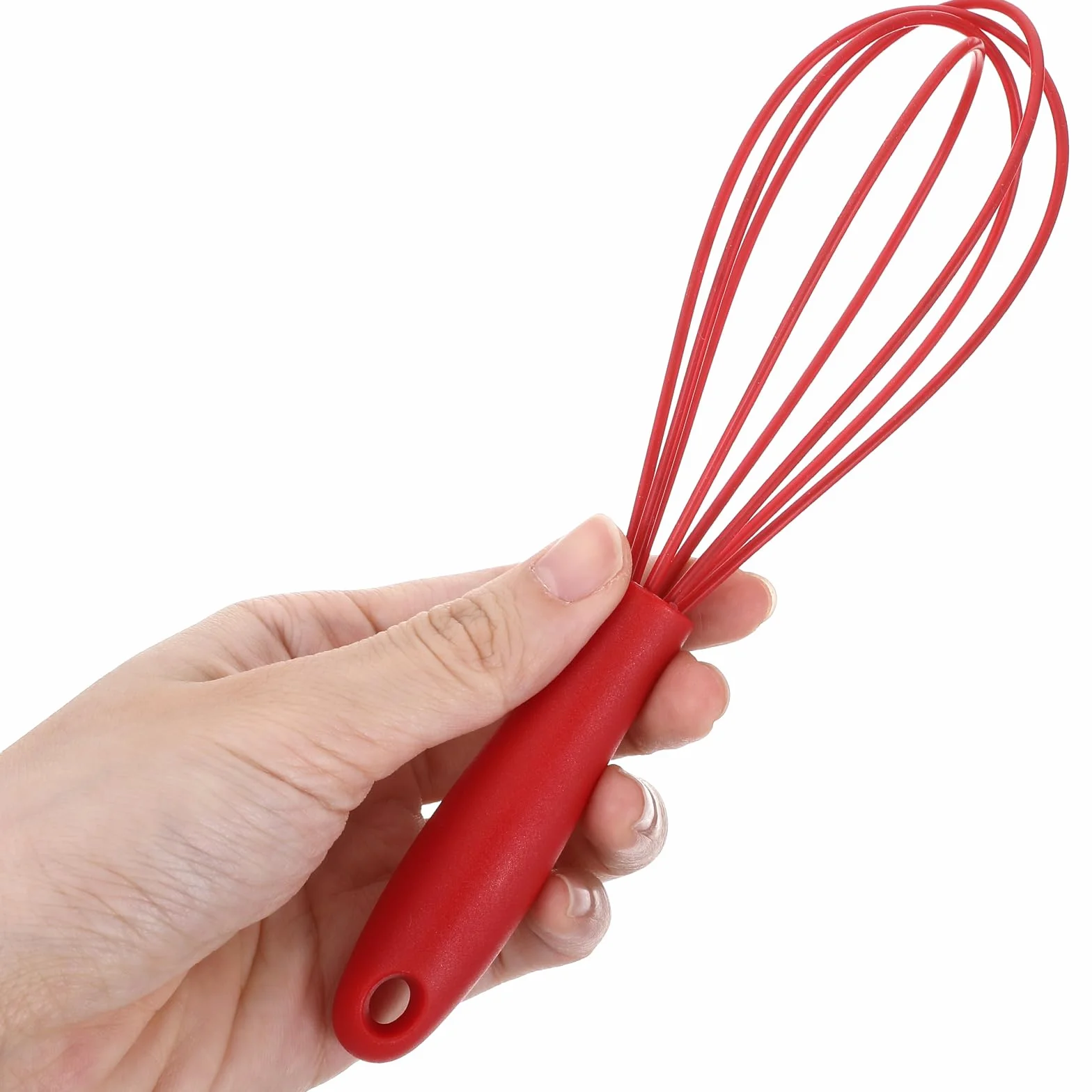 4 fruste in silicone, 17 cm, antiaderenti, per cucinare, fruste in silicone per cucinare, padelle antiaderenti, cottura, miscelazione, 4 colori