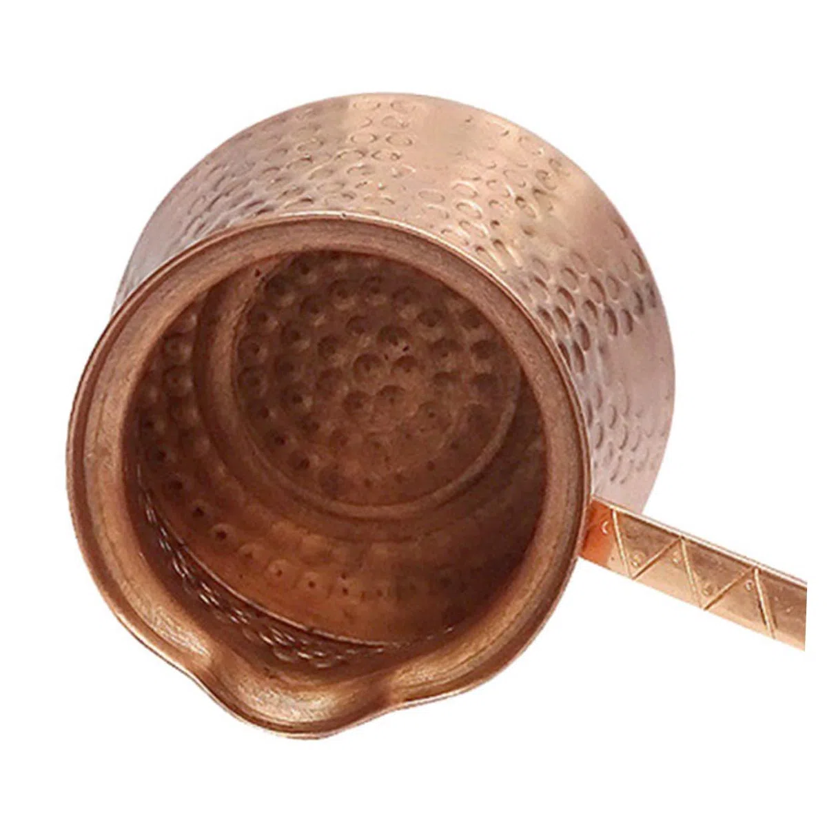 Luxshiny Caffettiera Turca Retro Resistente al Calore Usura Macchina da Caffè Compatta per Espresso e Tè Adatta Piani Cottura Elettrici e Ceramici