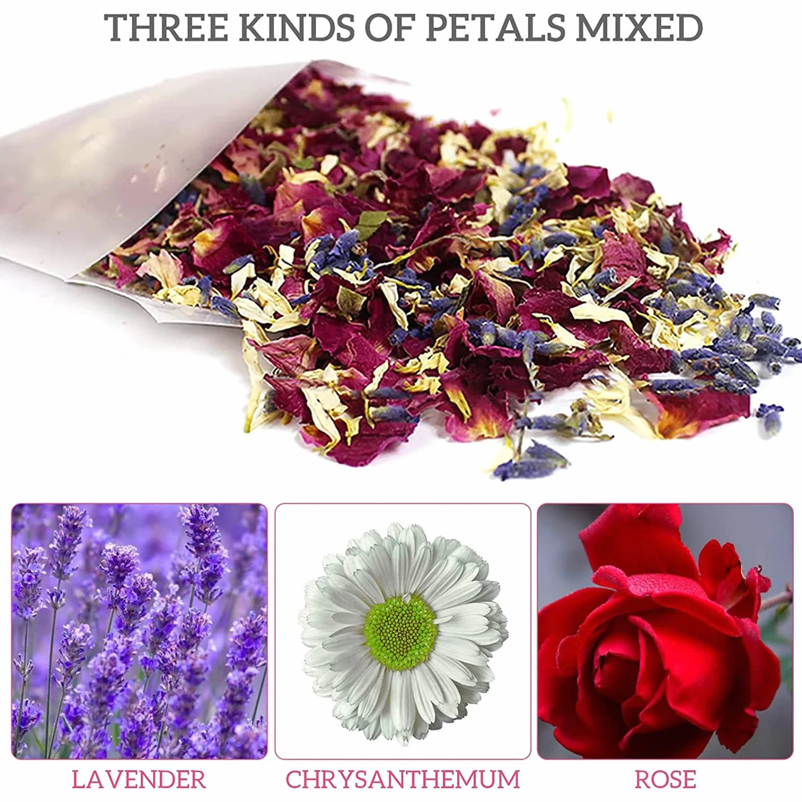 1 Litro di Coriandoli Nuziali Naturali, Petali Secchi Matrimonio, Oriandoli Petali di Rosa Confetti, Coriandoli di Petali di Rosa Biodegradabili, Coriandoli per Matrimonio con Fiori Secchi