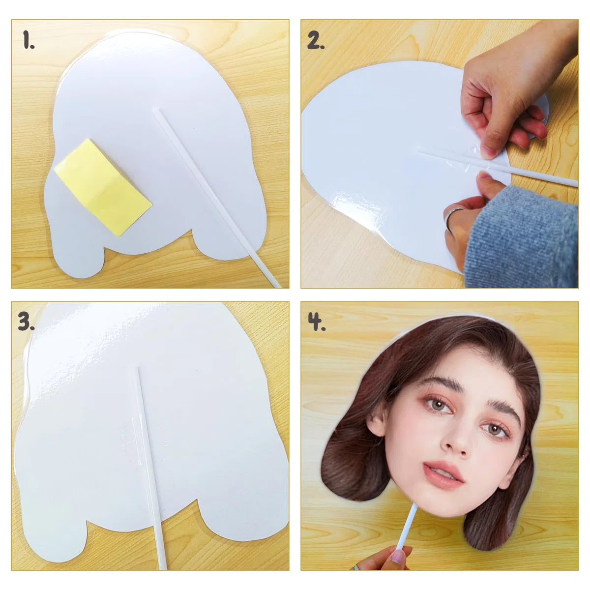 Sagome di teste su bastoncino, divertenti sagome di volti, sagome fotografiche personalizzate, sagome di cartone personalizzate per tifosi, Fatheads personalizzabili per feste, compleanni, matrimoni
