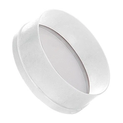 COSMOPLAST Setaccio Bianco o Marrone in PVC con Rete fina in Nylon 30 cm Farina Zucchero