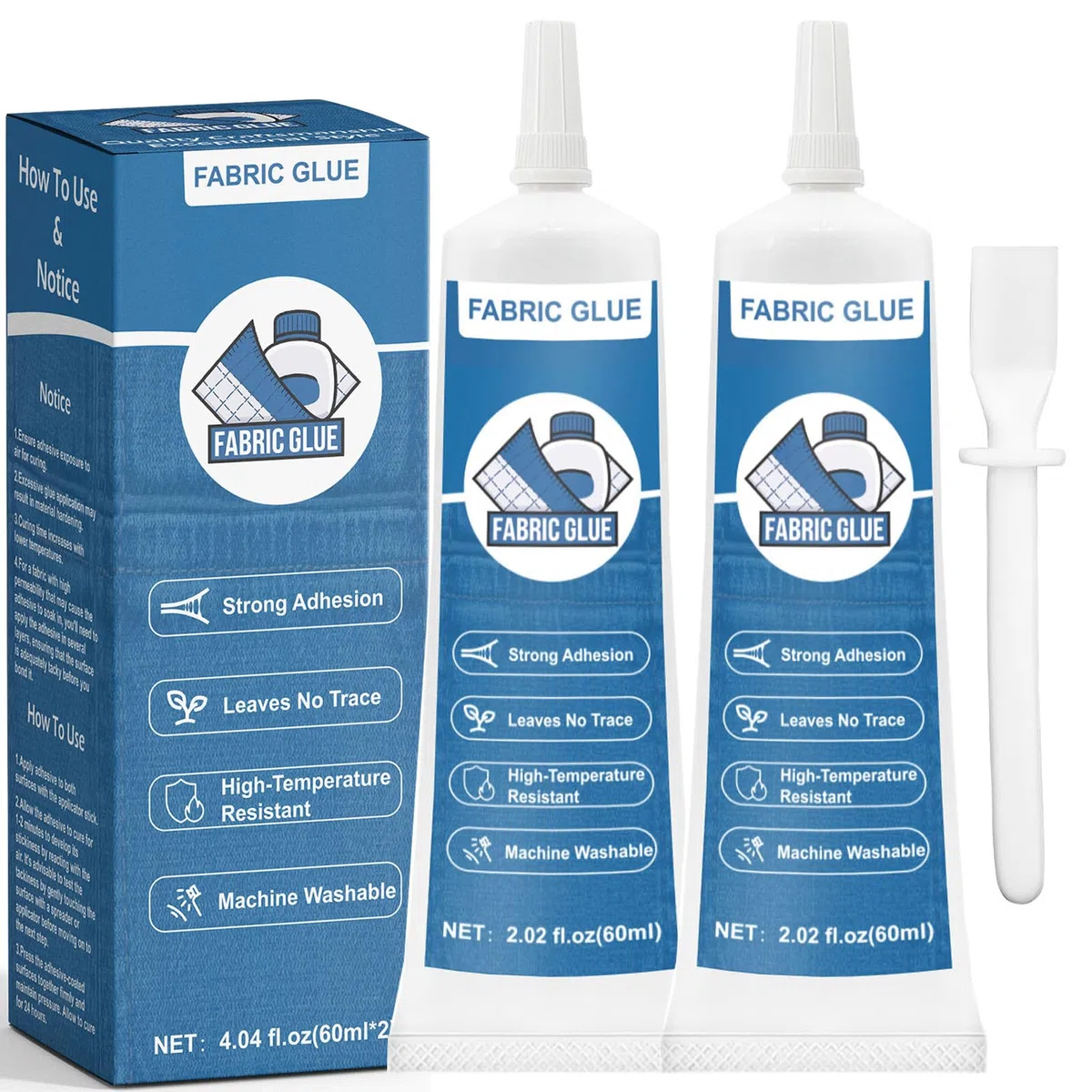 Colla per tessuti non necessaria cucitura, resistente all'acqua, auto-adesiva per cotone, flanella, denim, poliestere