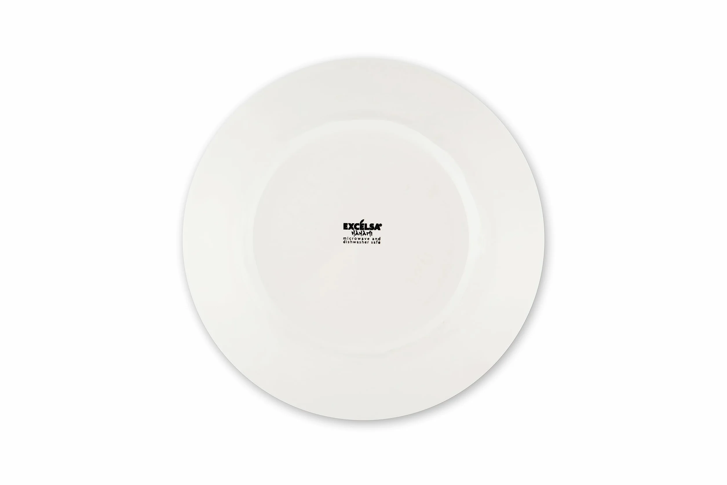 Excelsa Hanami Servizio Piatti 18 Pezzi, Ceramica, Bianco e Blu