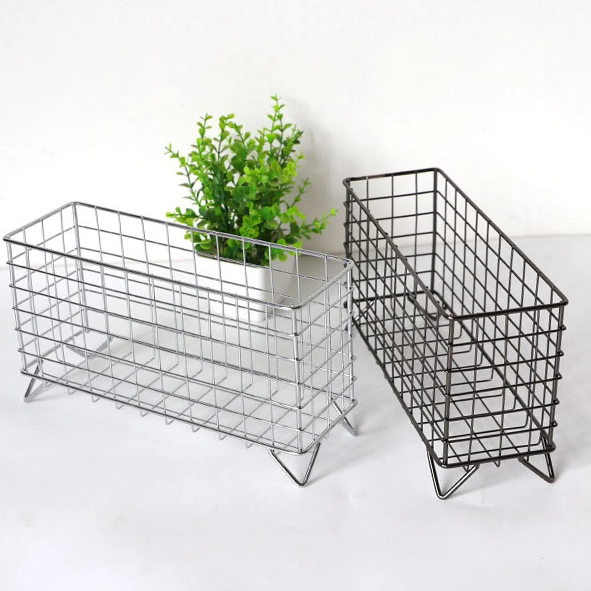 Organizzatore Porta cialde di caffè Contenitore Rettangolare Portatile in Metallo Decorazione Moderna per cestini per cialde di caffè per Bar,