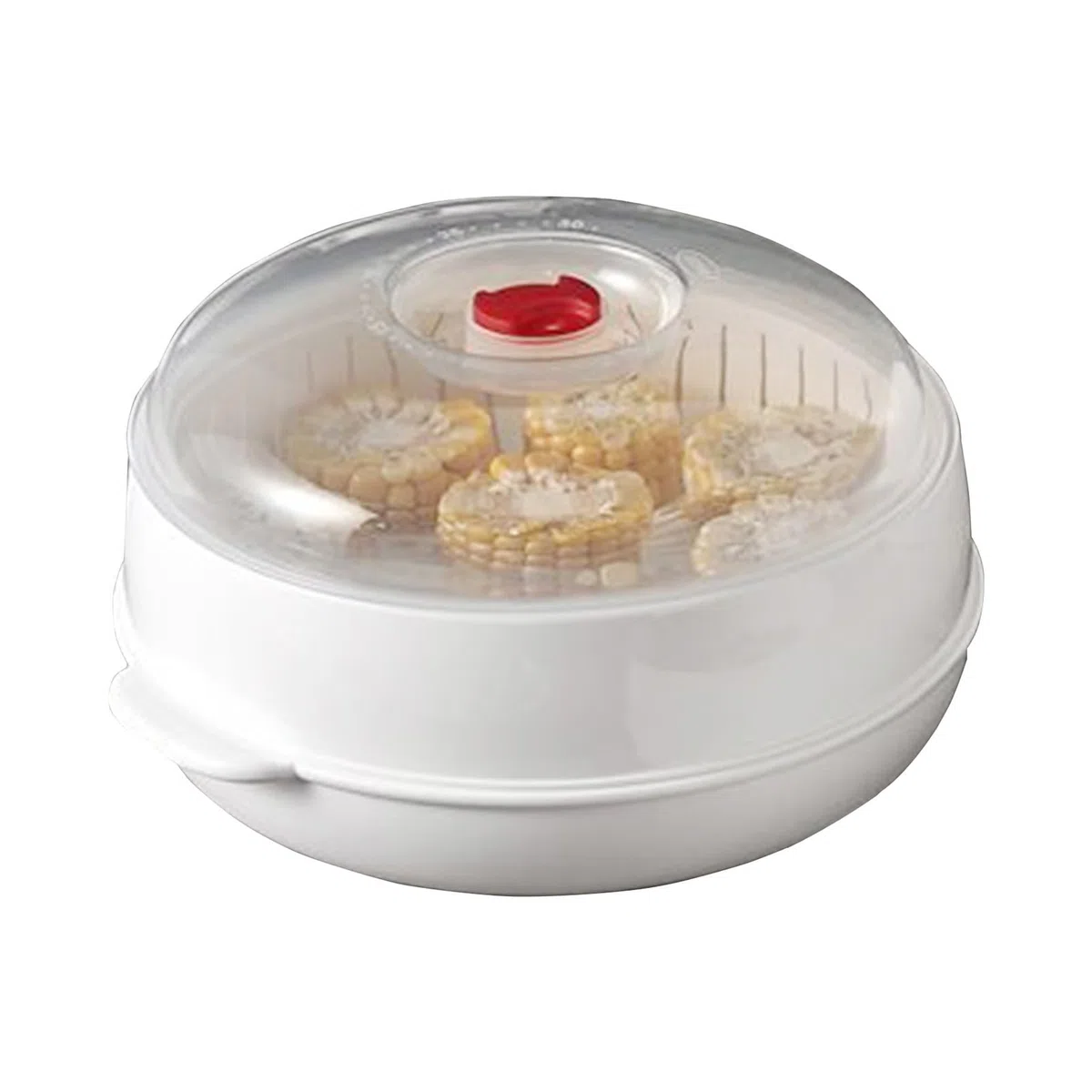 Pentola a vapore per microonde, con coperchio e vassoio, per cottura a vapore in cucina, sala da pranzo, cucina, riso, verdura, uova, noodle