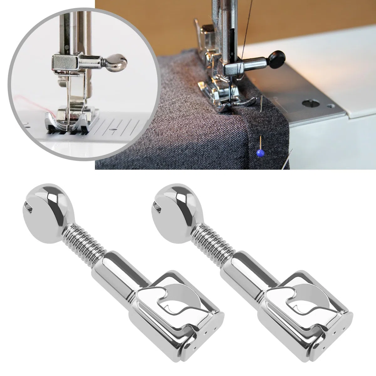 2 Pezzi Da Morsetti Per Aghi In Acciaio Inossidabile TA11034000 Compatibili Con Accessori Di Ricambio Per Macchine Da Cucire Singer Per Morsetti Per Aghi Con Impugnatura Rotante