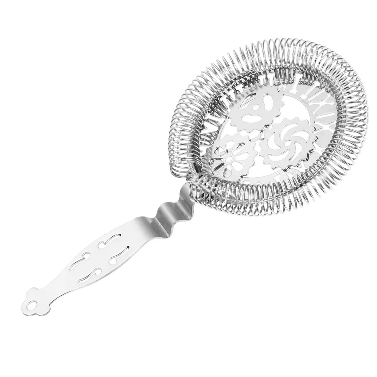 Amosfun 1pezzi Filtratore Inossidabile Per Cocktail Strainer Per Barman Design e Facile Accessorio Bar Per Per Cocktail e Mixing Glasses