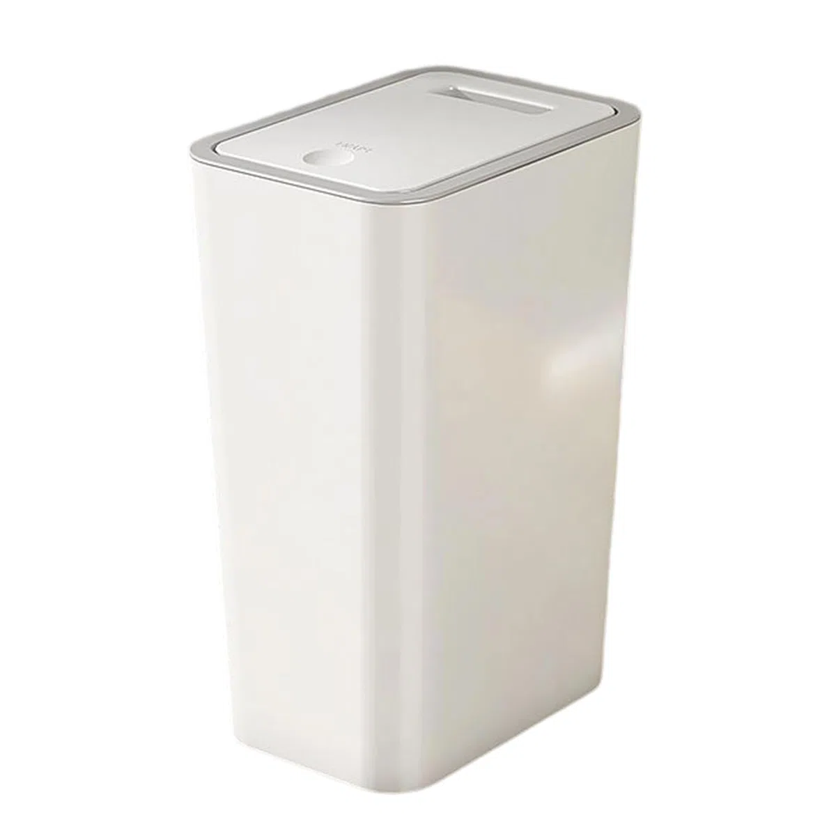 Generico Slim Cesth lattina - 10 litri piccoli, da bagno con coperchio | Cestino per contenitore imbottito che blocca gli odori, cestato di scarto compatto per bagno Dorm sul