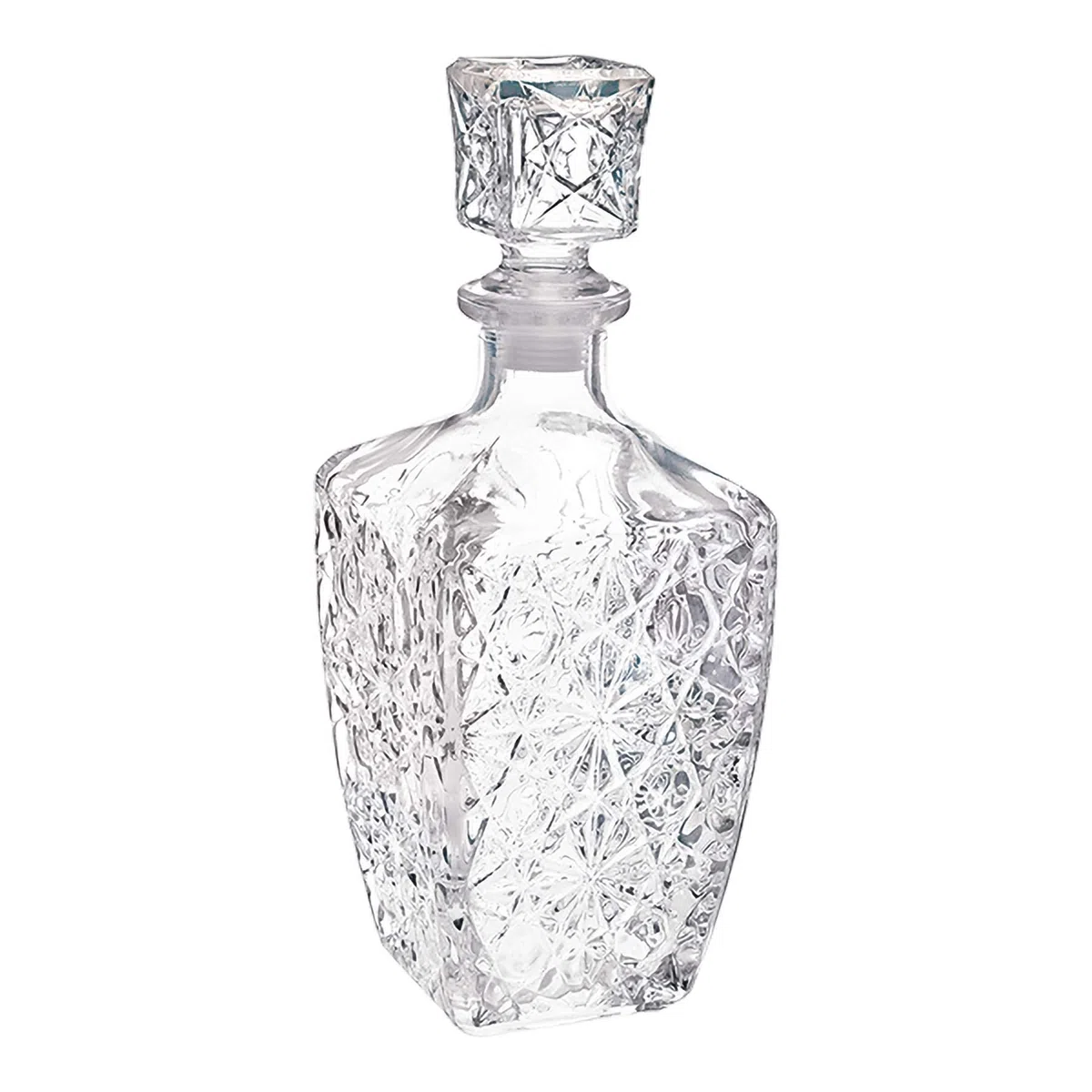 Bormioli Rocco Dedalo Decanter con Tappo, Vetro, Trasparente