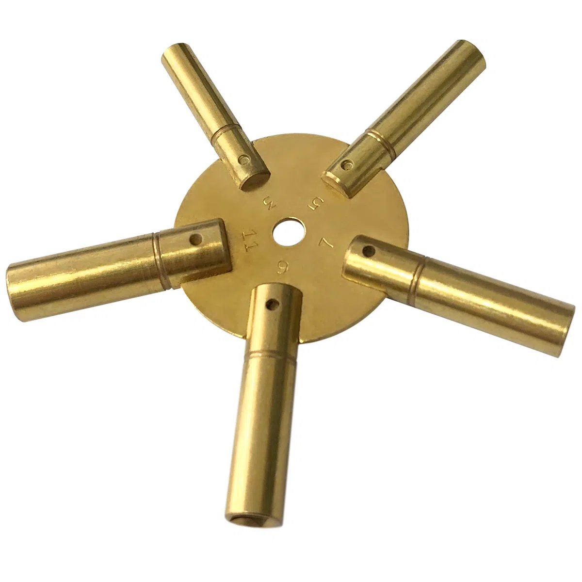 CHIAVE OROLOGIO IN OTTONE 3-11
