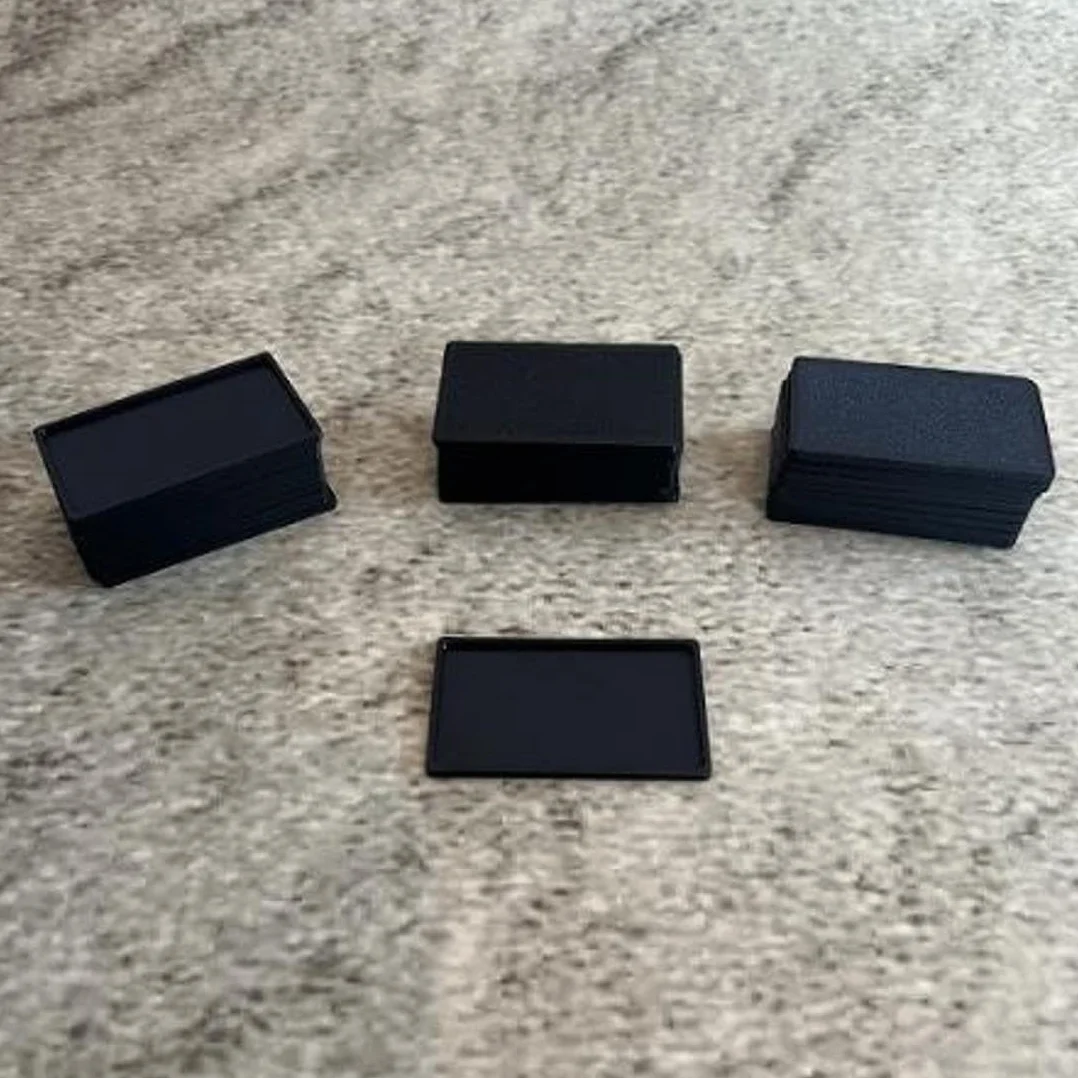 Separatore piccolo 30 pezzi nero 51 x 30 mm divisorio di ricambio compatibile con Stanley rivista per piccoli pezzi 1-93-980 1-93-981 (30 pezzi nero)