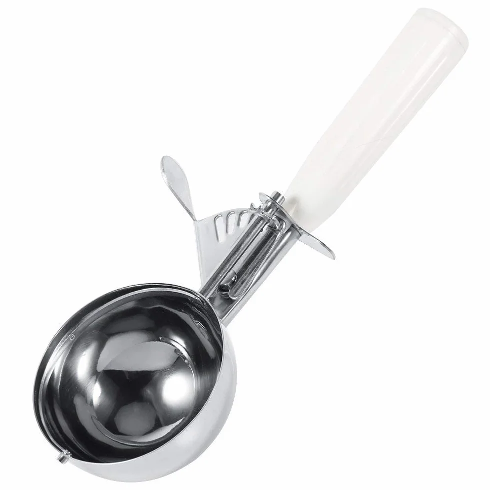 Yosoo Cucchiaio per gelato in acciaio inossidabile, cucchiai di frutta e verdura, strumento per gadget da cucina e caffè, 9 misure (dimensioni: 8 cm)