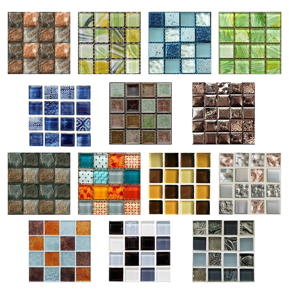 Mosaico Adesivi per Piastrelle, 30 Pezzi Impermeabile Piastrelle Adesive Cucina Bagno Decorazione in PVC, 10x10cm Resistenti ai Graffi e Rimovibili Adesivo Murale (Struttura Bianca)