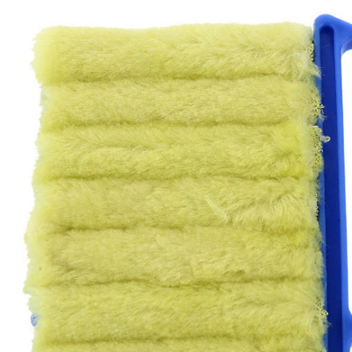 Mini Spazzola per la Pulizia delle Persiane, Manico Portatile Multiuso Anti-pelucchi, Durevole in PP e Fibra, Ampia Applicazione (BLUE)