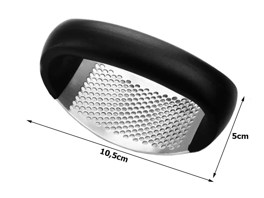 Pressa per aglio manuale - Frantoio per aglio e verdure per la cucina | Spremiagrumi aglio - Pratico utensile da cucina | Tritatutto - Pressa - Schiacciapatate | Inox