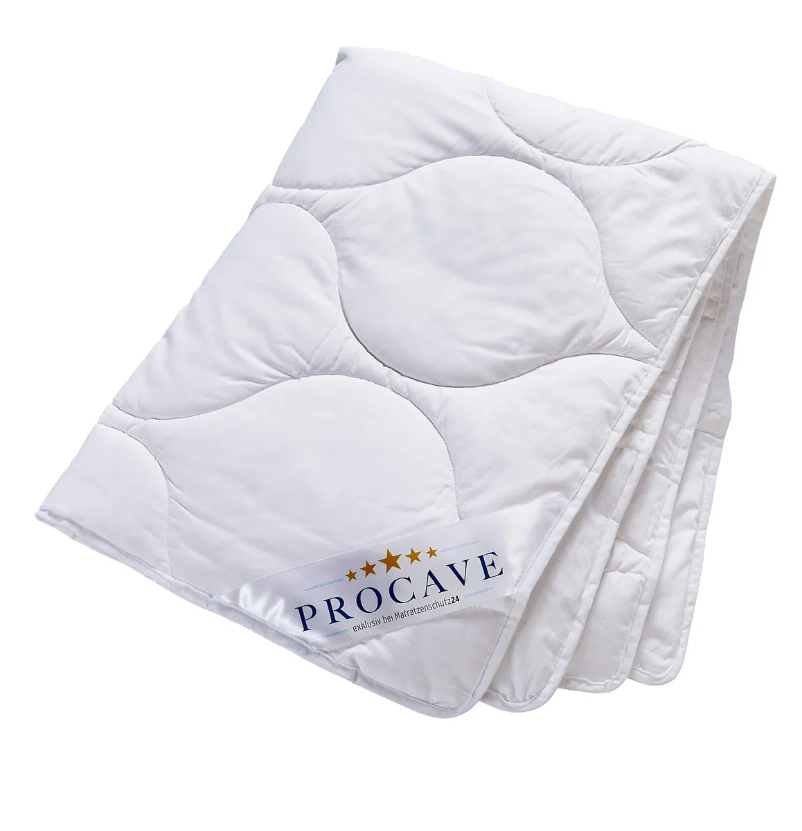 PROCAVE - Coperta in cotone comfort per l'estate, 135 x 200 cm, leggera, lavabile, naturale, traspirante e termoregolante, 100% made in Germany