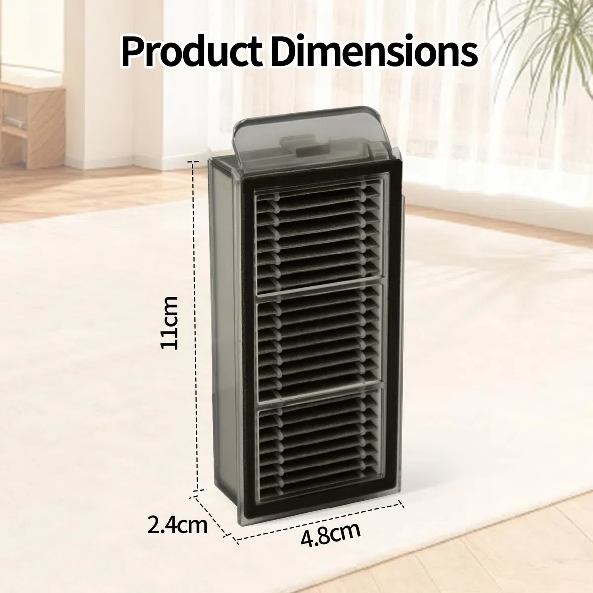 Filtro di ricambio per aspirapolvere Dreame Matrix 10 Ultra (nero, 6 pezzi)
