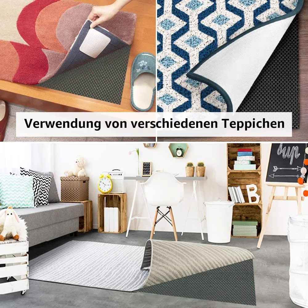 Auckpure Tappetino Multiuso Antiscivolo, 80 x 129 cm, PVC, Per Cassetti, Casa, Ufficio, Auto, Pallet, Scaffale, Acqua