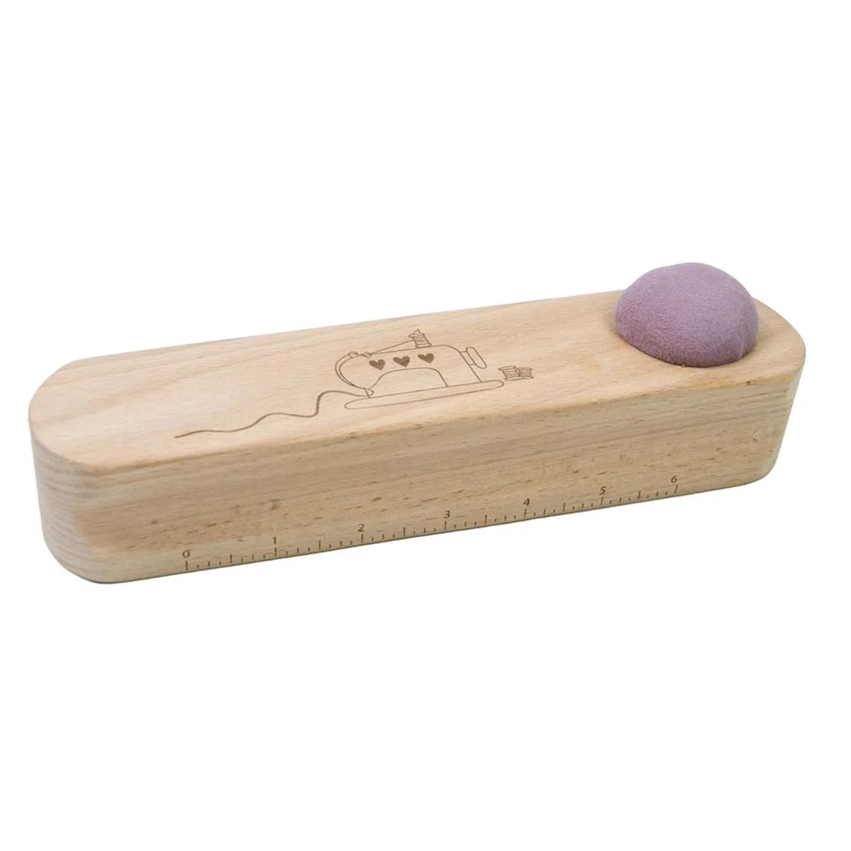 Strumento per la pressatura delle cuciture in legno di faggio artigianale, realizzato con maestria artigianale per cuciture perfette e facile da