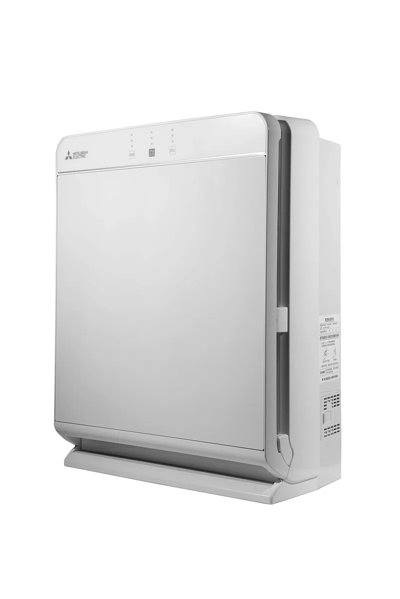 Mitsubishi Electric Purificatore d'aria MA-E85R-E, il massimo della filtrazione con 3+1 livelli: pre-filtro, filtro ai carboni attivi, filtro HEPA ad alta efficienza, Filtro catalitico al platino