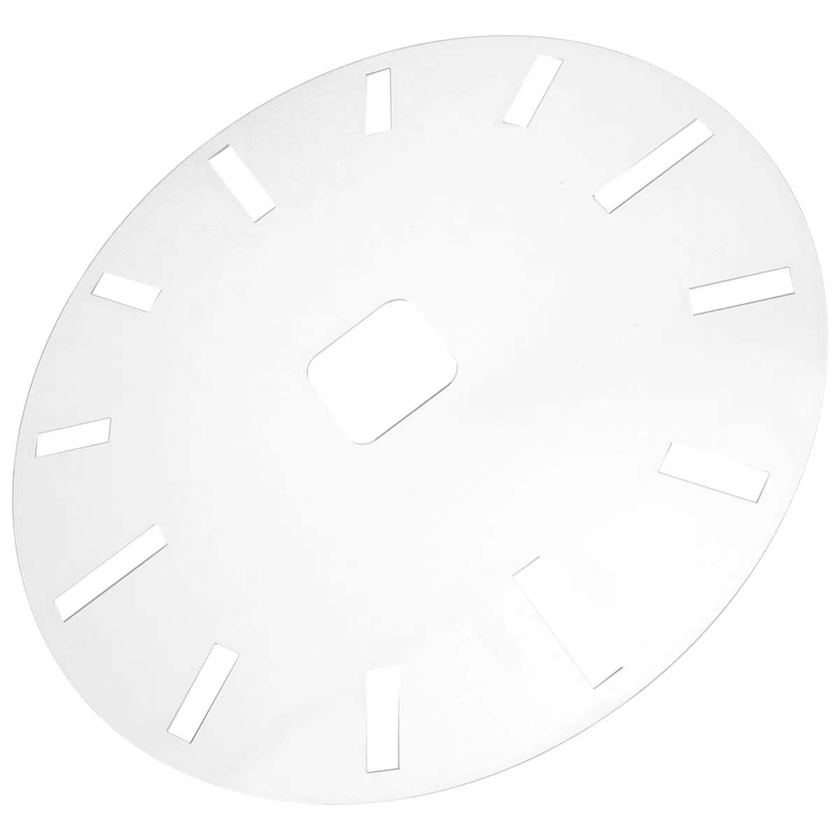 WOONEKY Stencil per orologi per lavori in legno, superficie antigraffio, numeri romani, aiuto per il posizionamento chiaro, compatibile con router, versatile orologio fai da te
