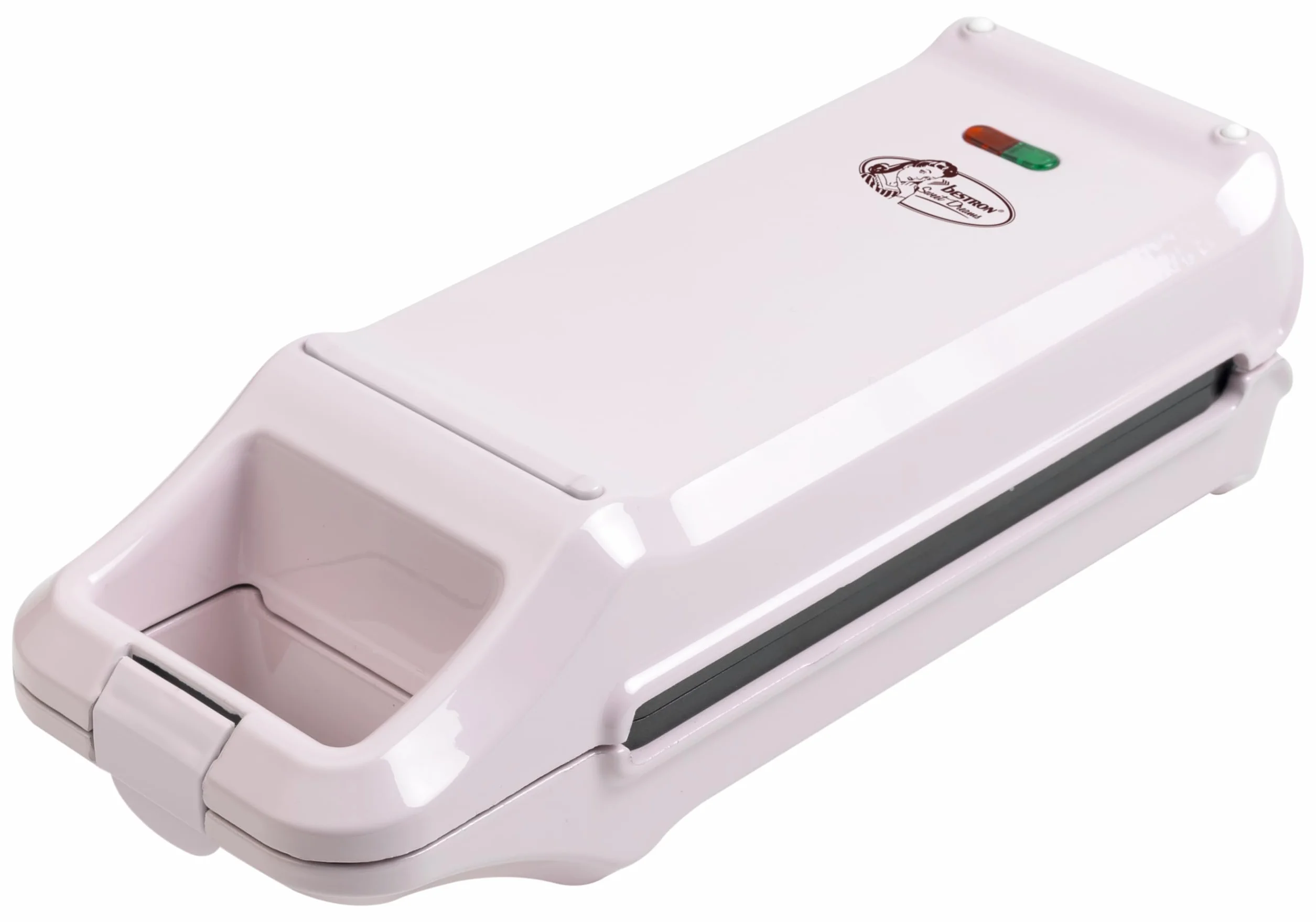 Bestron Churros Maker, piastra per waffle fino a 4 churros, macchina Churros, design Sweet Dreams, 700 Watt, colore: rosa
