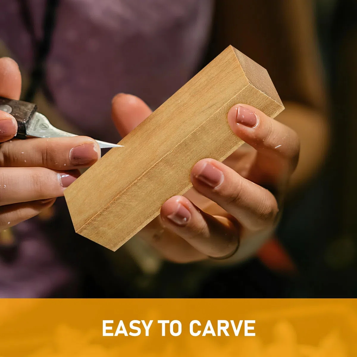 Blocchi di Legno, 13 Pz Tiglio per Scolpire, Naturale Blocchetti da Lavorazione e Scolpitura, Kit Hobby Creativi per Principianti, Artigianato Fai Da Te, Set Creativo per Laboratorio Manuale