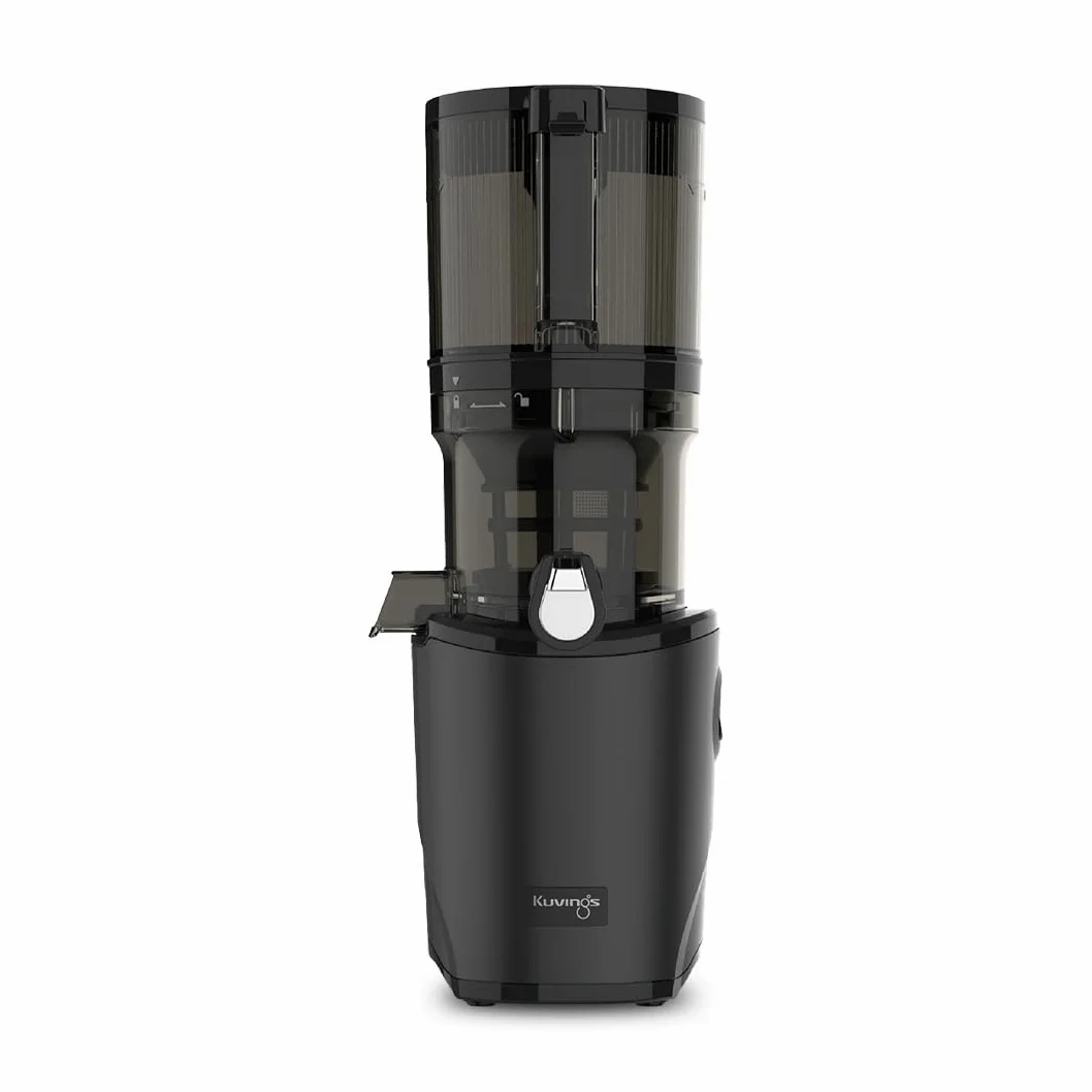 Kuvings Estrattore AUTO8, Spremiagrumi e Centrifuga - Lenta e facile da pulire, capacità 2L, motore da 200W ideale per frutta, verdura e smoothies.(Nero)_KHS-860SE