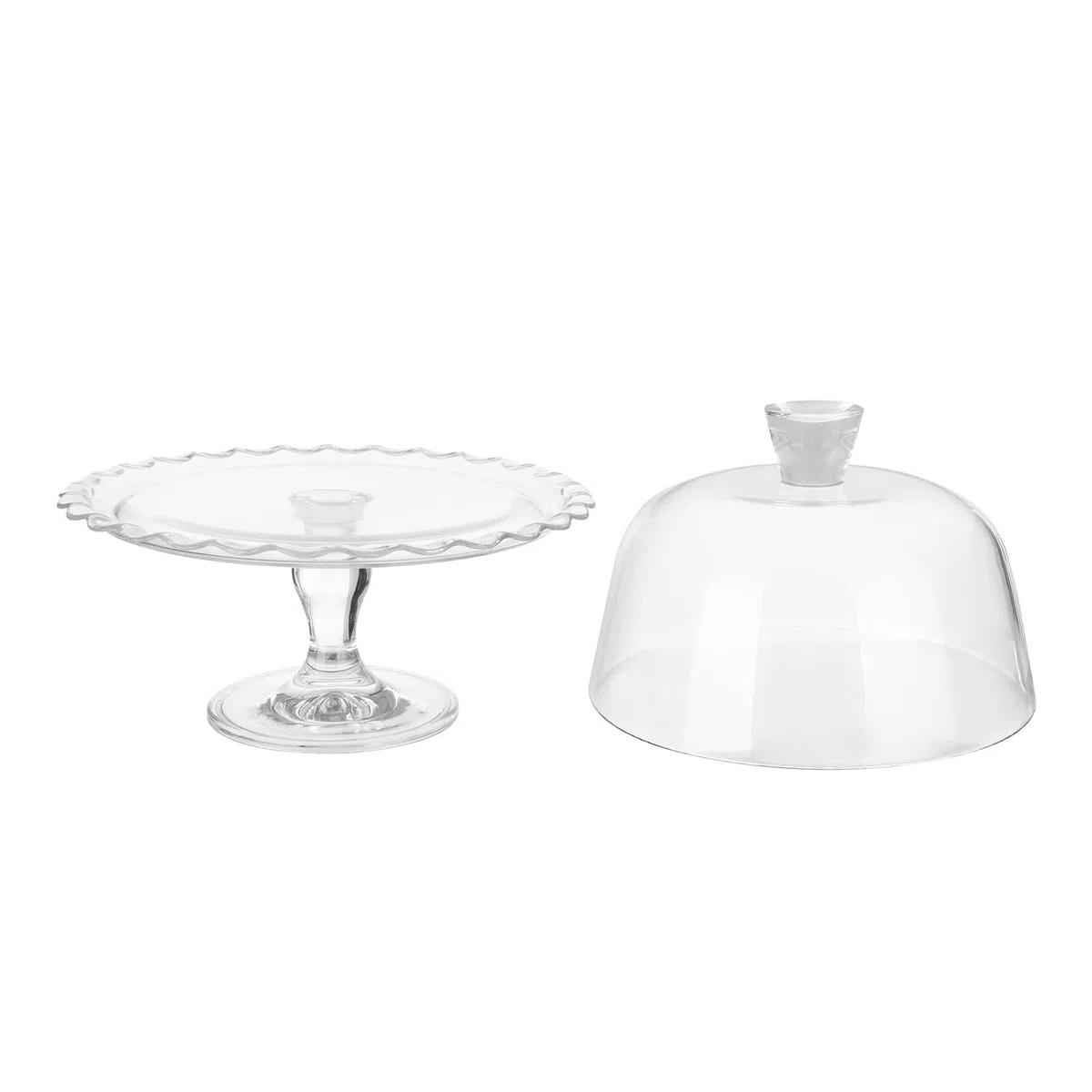 Pasabahce Porta torta Con coperchio Trasparente Vetro (26 x 26 x 26 cm)