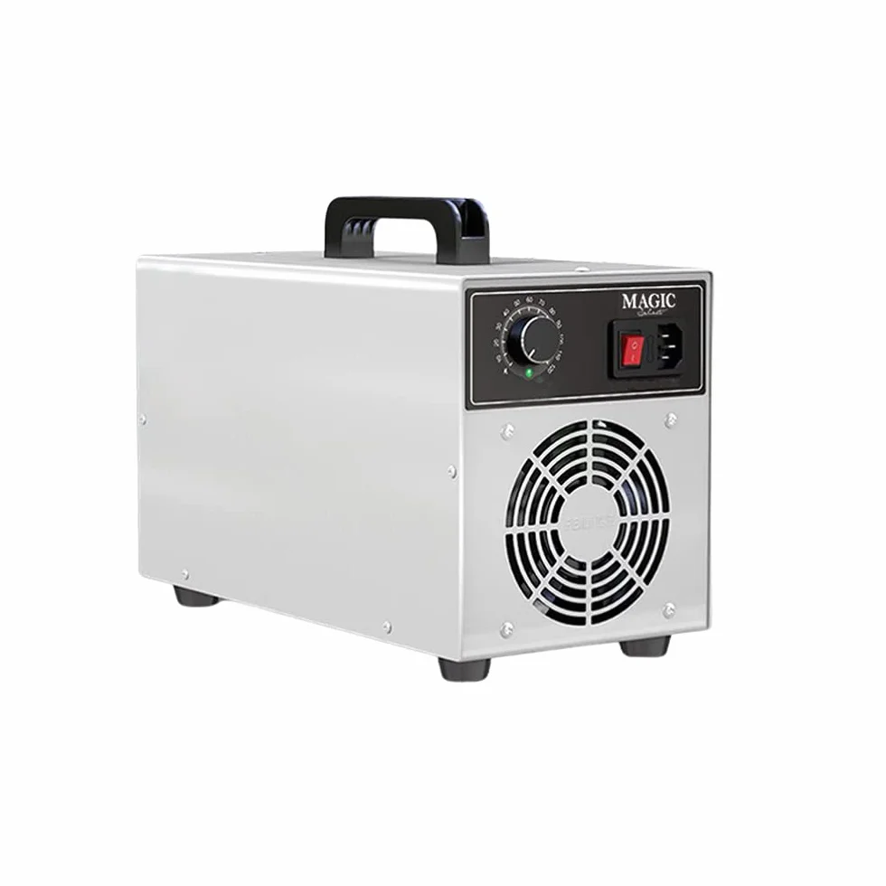 Generatore di Ozono 5.000mg/h, purificatore d'Aria, Ozonizzatore/Deodorante ionizzatore Home per Stanza, Fumo, Auto e Animali Domestici